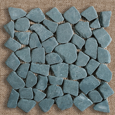 Đá dán trang trí Green-cobble-mosaics